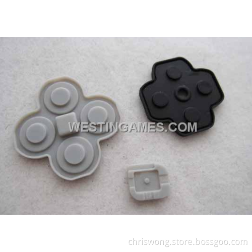 Replacement Buttons Conductive D-Pad Rubber for N3DS 3-Piece Set (Original)